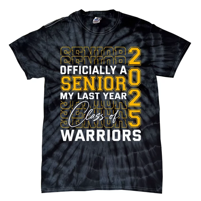 Eastern Wayne Warriors Officially A Senior Tie-Dye T-Shirt