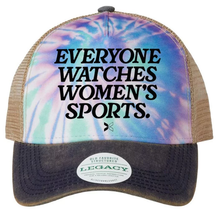 Everyone Watches Women Sports Legacy Tie Dye Trucker Hat