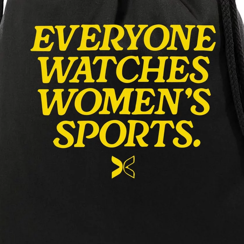 Everyone Watches Womens Sports Drawstring Bag