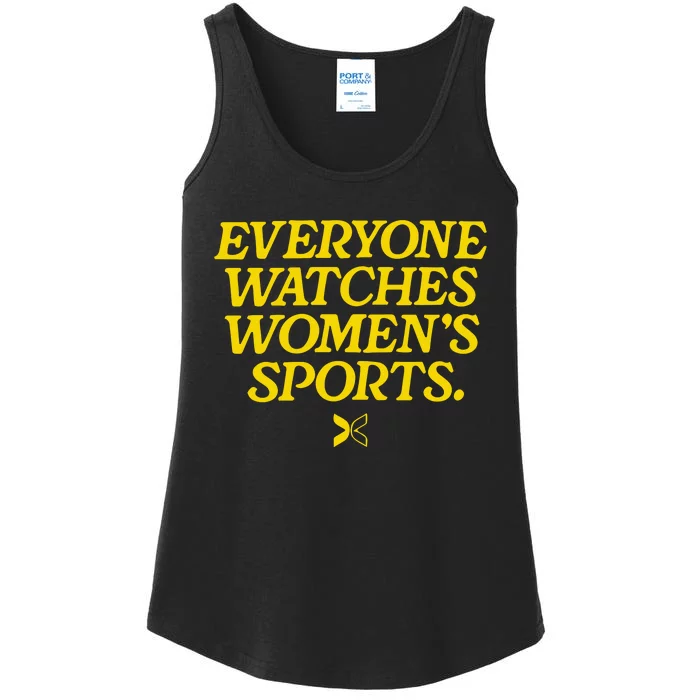 Everyone Watches Womens Sports Ladies Essential Tank