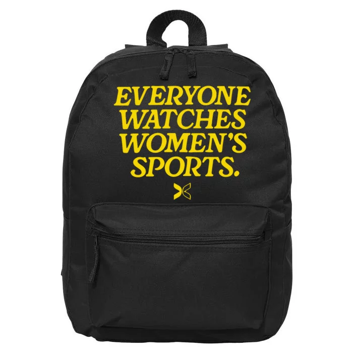 Everyone Watches Womens Sports 16 in Basic Backpack