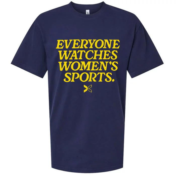 Everyone Watches Womens Sports Sueded Cloud Jersey T-Shirt