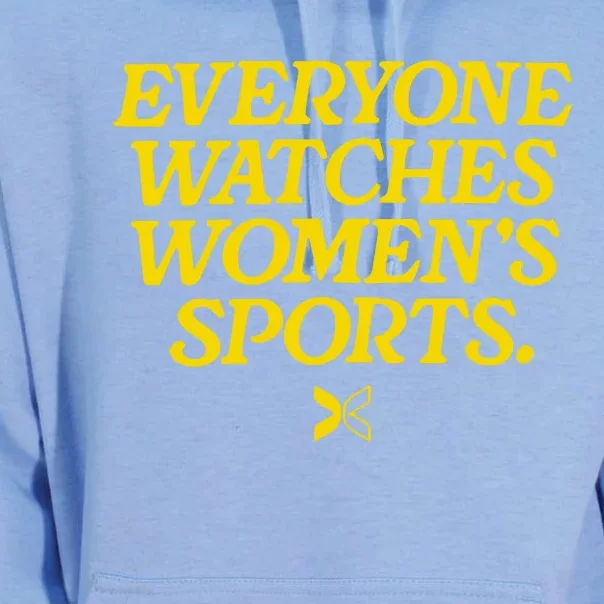 Everyone Watches Womens Sports Unisex Surf Hoodie