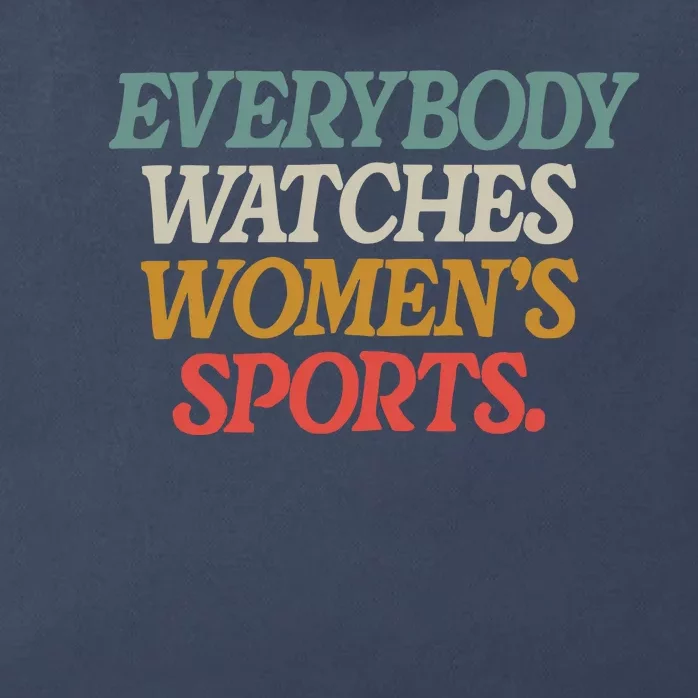 Everybody Watches Wo Sports Zip Tote Bag