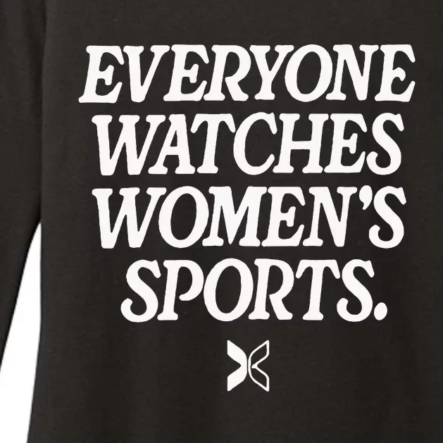 Everyone Watches Women Sports Womens CVC Long Sleeve Shirt