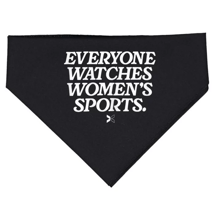 Everyone Watches Women S Sports USA-Made Doggie Bandana