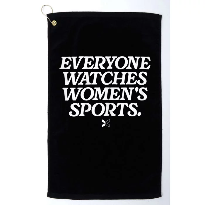 Everyone Watches Women S Sports Platinum Collection Golf Towel