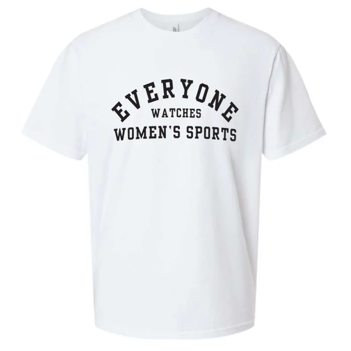 Everyone Watches Women Sports Sueded Cloud Jersey T-Shirt