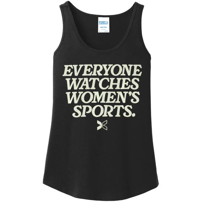 Everyone Watches Women Sports Ladies Essential Tank