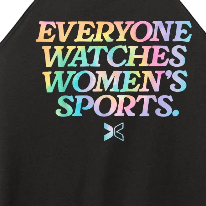 Everyone Watches Women’S Sports Women’s Perfect Tri Rocker Tank