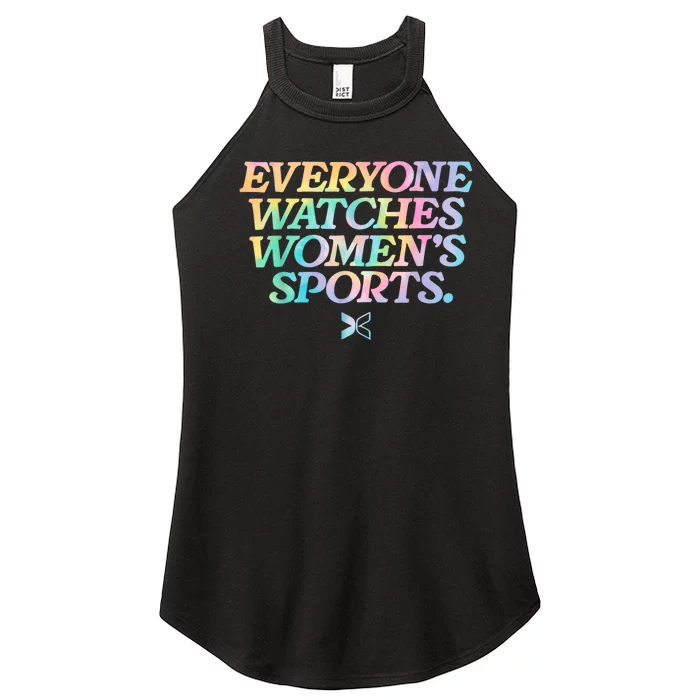 Everyone Watches Women’S Sports Women’s Perfect Tri Rocker Tank