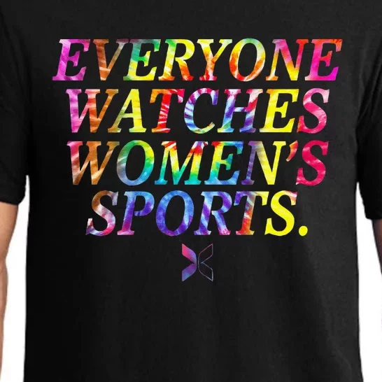 Everyone Watches Women Sports Funny Sports Pajama Set