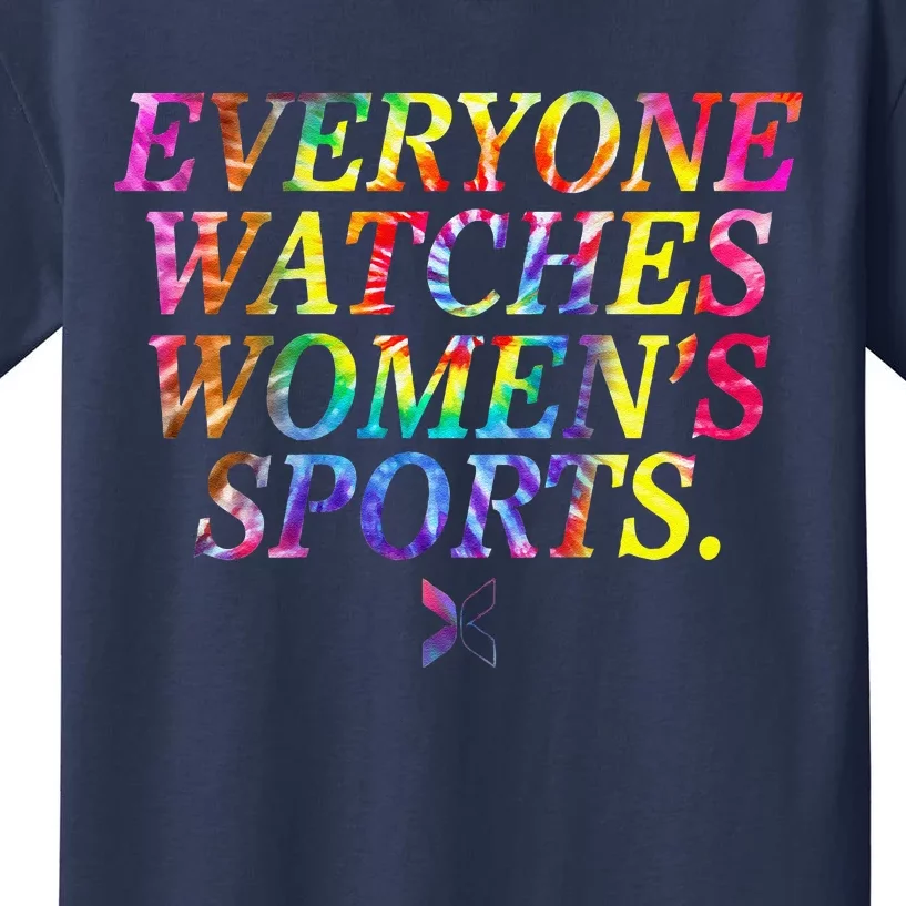 Everyone Watches Women Sports Funny Sports Kids T-Shirt