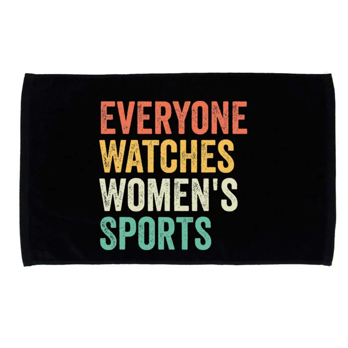 Everyone Watches Women Sports Microfiber Hand Towel