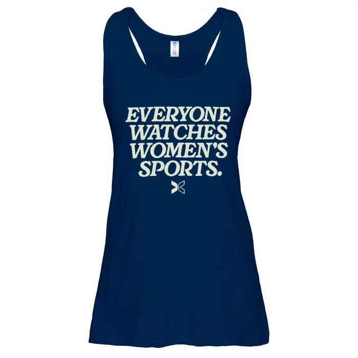 Everyone Watches Women Sports Ladies Essential Flowy Tank