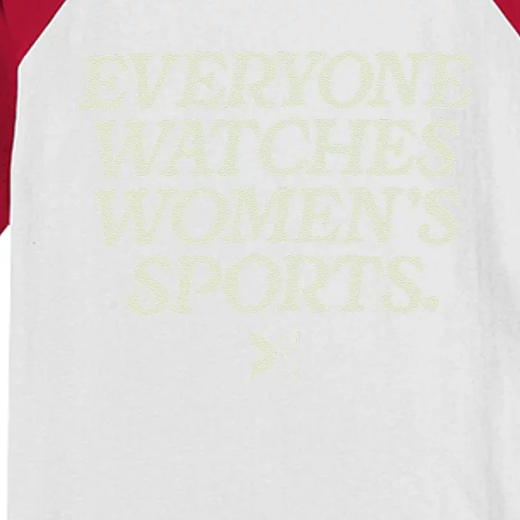 Everyone Watches Women Sports Kids Colorblock Raglan Jersey