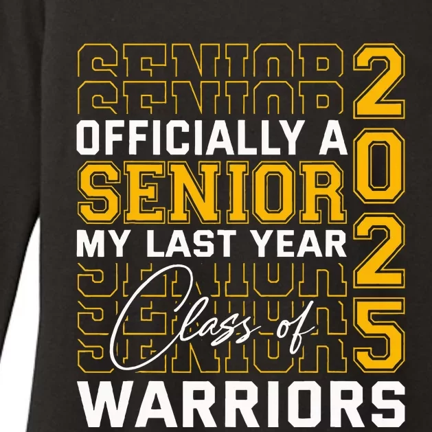 Eastern Wayne Warriors Officially A Senior Class Of 2025 Hs Womens CVC Long Sleeve Shirt