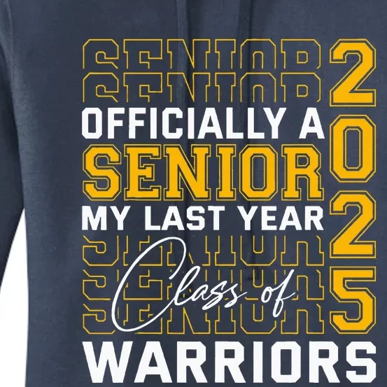 Eastern Wayne Warriors Officially A Senior Class Of 2025 Hs Women's Pullover Hoodie