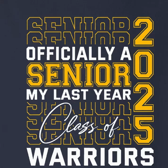 Eastern Wayne Warriors Officially A Senior Class Of 2025 Hs Toddler Long Sleeve Shirt