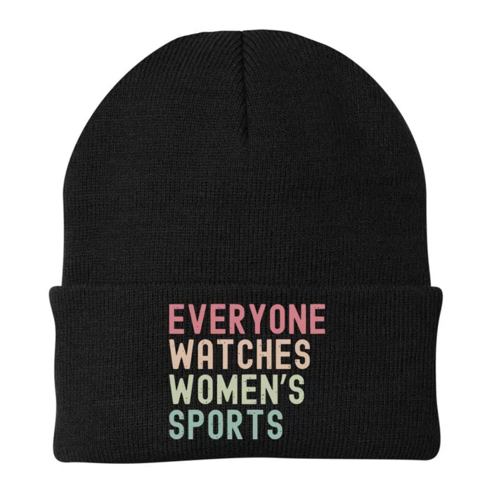 Everyone Watches Women Sports Knit Cap Winter Beanie