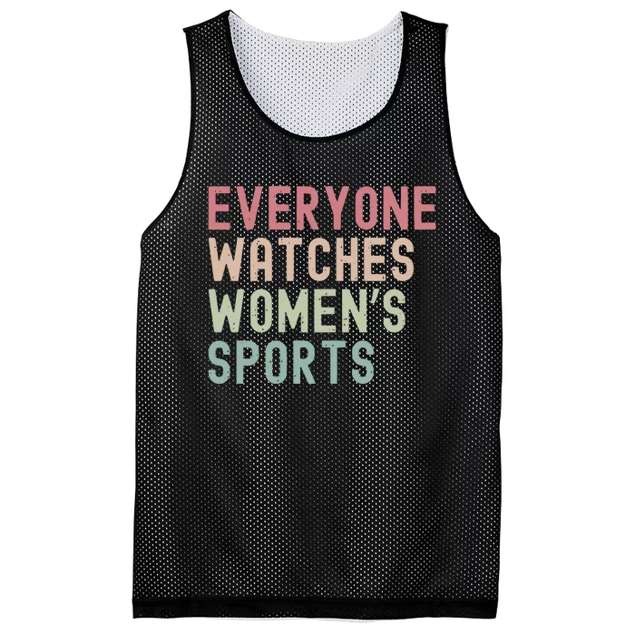 Everyone Watches Women Sports Mesh Reversible Basketball Jersey Tank