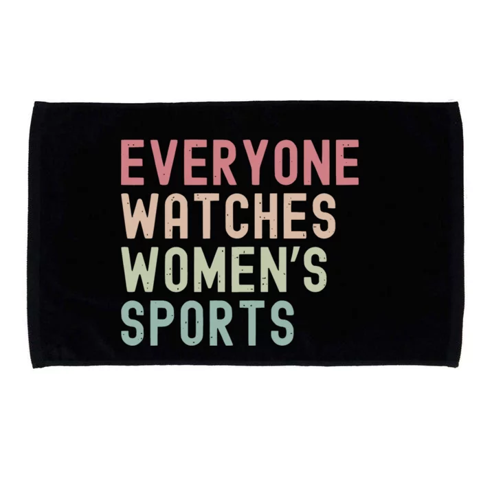 Everyone Watches Women Sports Microfiber Hand Towel