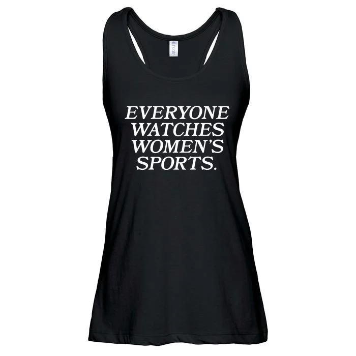 Everyone Watches Women Sports Ladies Essential Flowy Tank