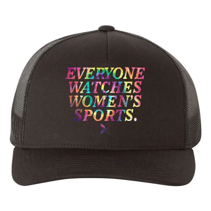 Everyone Watches Women Sports Funny Sports Yupoong Adult 5-Panel Trucker Hat