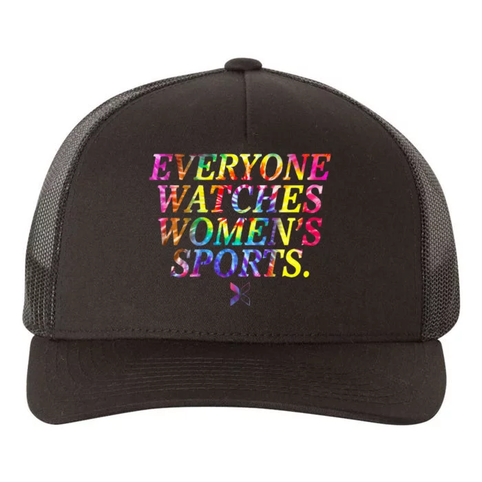 Everyone Watches Women Sports Yupoong Adult 5-Panel Trucker Hat