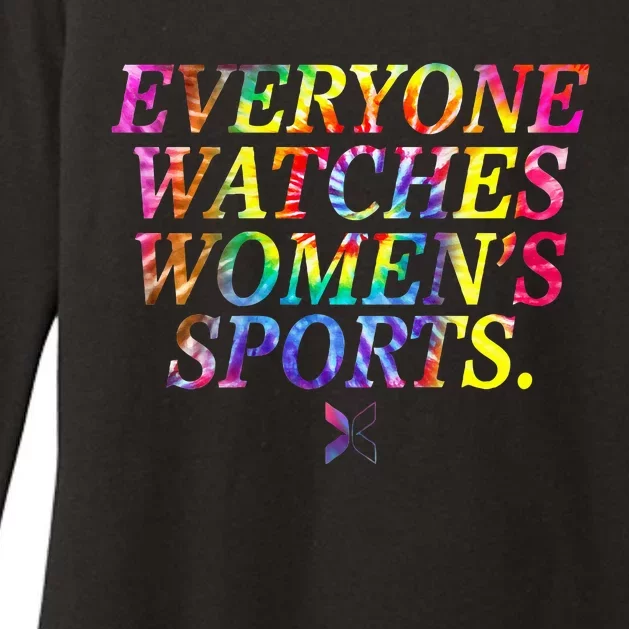 Everyone Watches Women Sports Womens CVC Long Sleeve Shirt