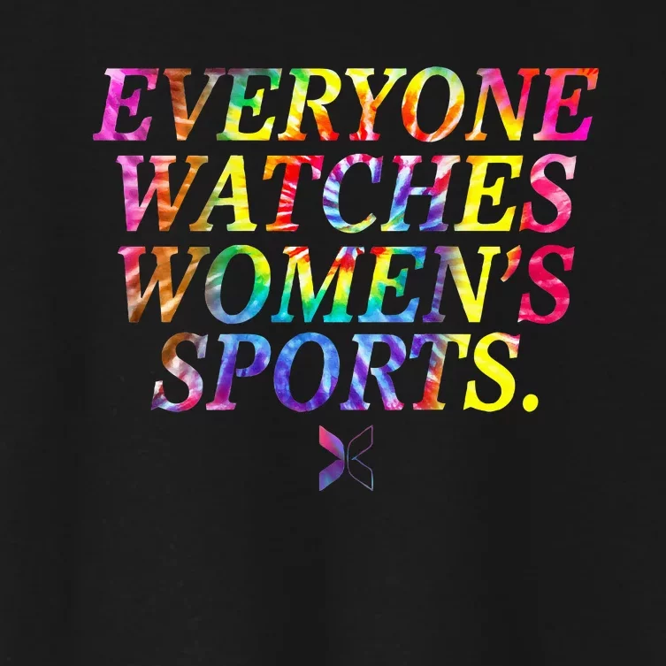 Everyone Watches Women Sports Women's Crop Top Tee