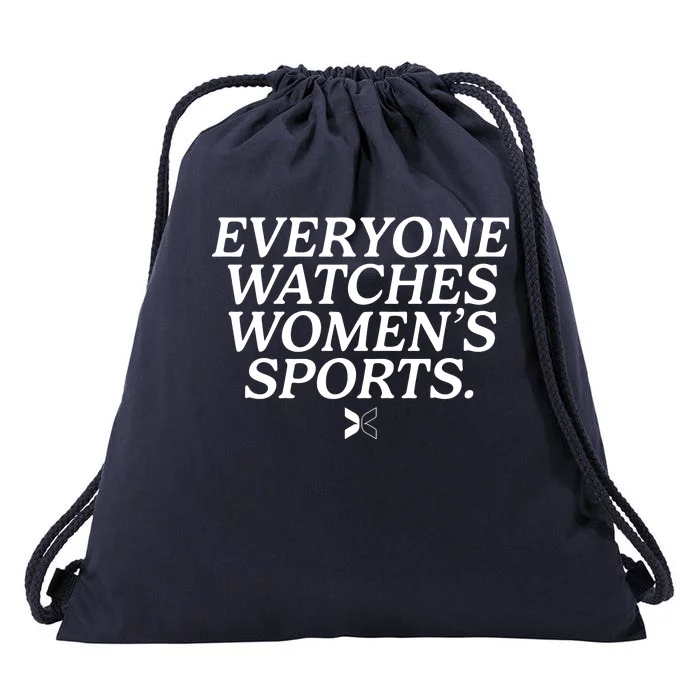 Everyone Watches Womens Sports Drawstring Bag