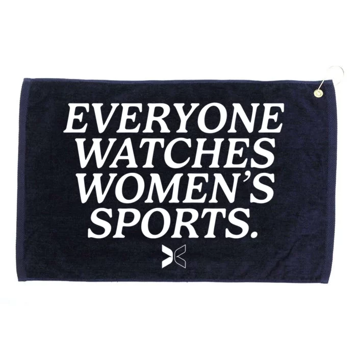 Everyone Watches Womens Sports Grommeted Golf Towel