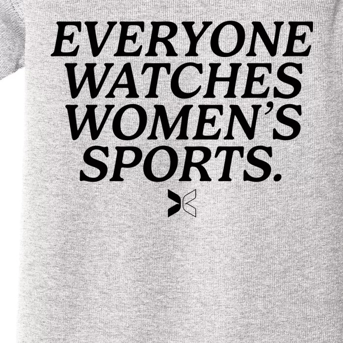 Everyone Watches Womens Sports Baby Bodysuit