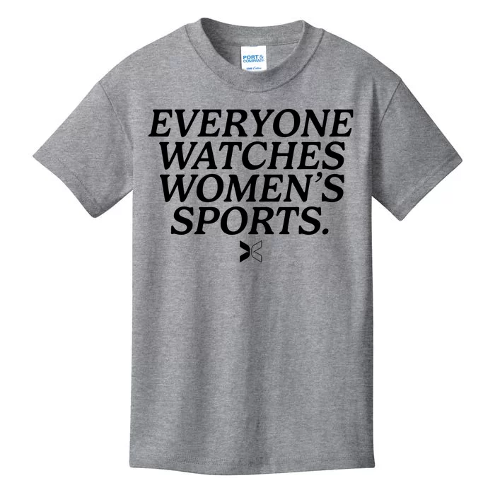 Everyone Watches Womens Sports Kids T-Shirt