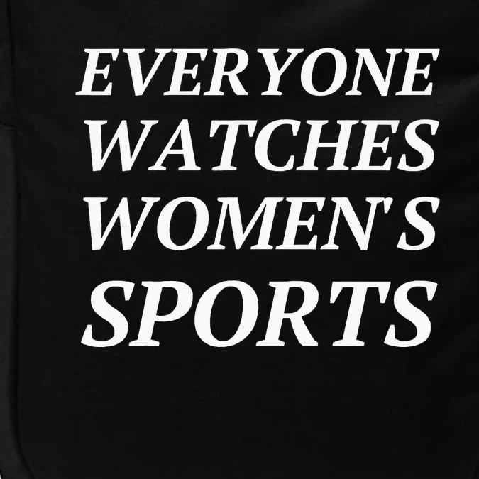 Everyone Watches Women Sports Impact Tech Backpack