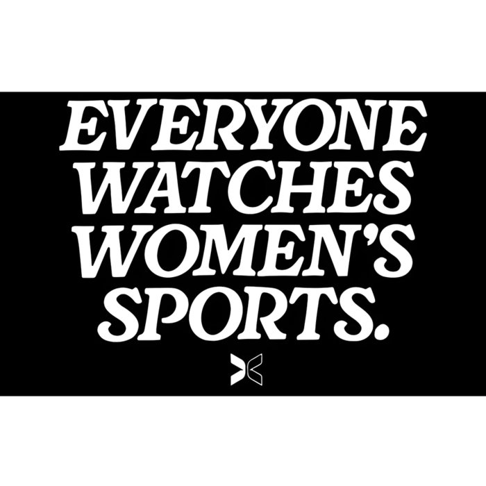 Everyone Watches Women Sports Bumper Sticker