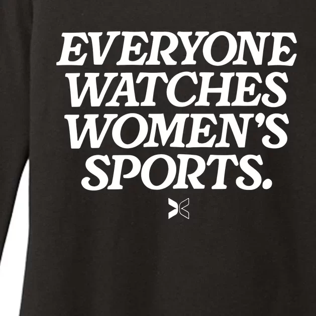 Everyone Watches Women Sports Womens CVC Long Sleeve Shirt