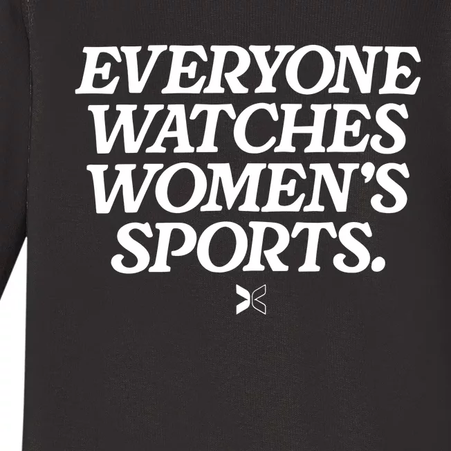 Everyone Watches Women Sports Baby Long Sleeve Bodysuit