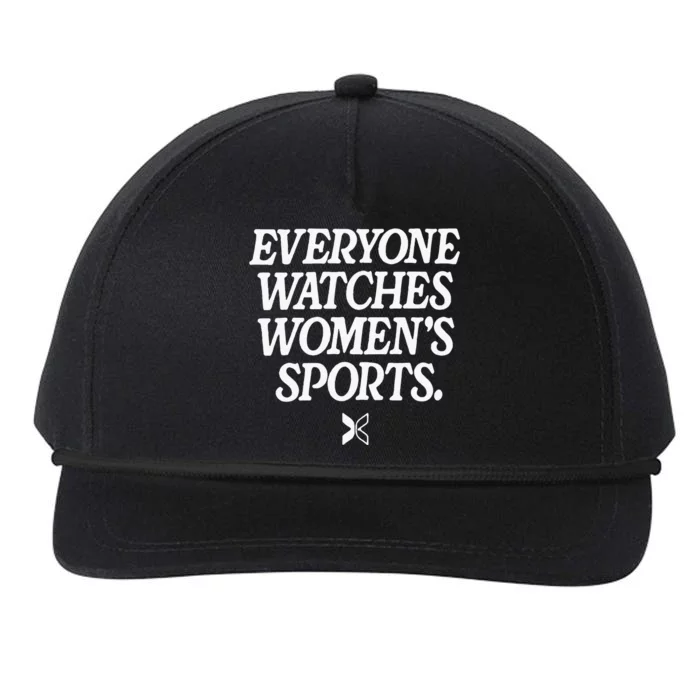 Everyone Watches Wo Sports Snapback Five-Panel Rope Hat