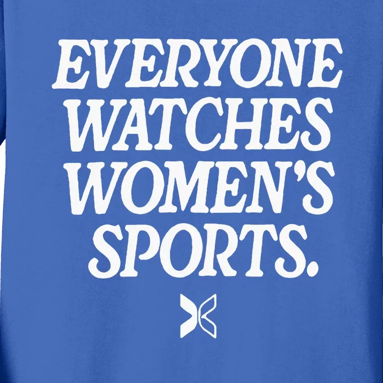 Everyone Watches Wo Sports Kids Long Sleeve Shirt