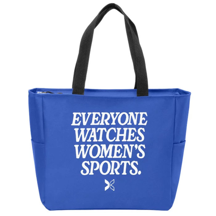 Everyone Watches Wo Sports Zip Tote Bag