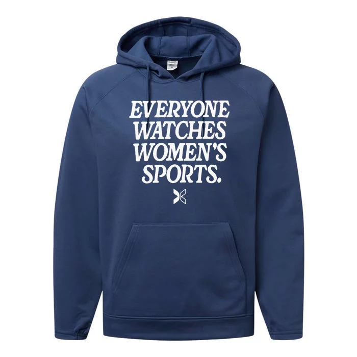 Everyone Watches Wo Sports Performance Fleece Hoodie