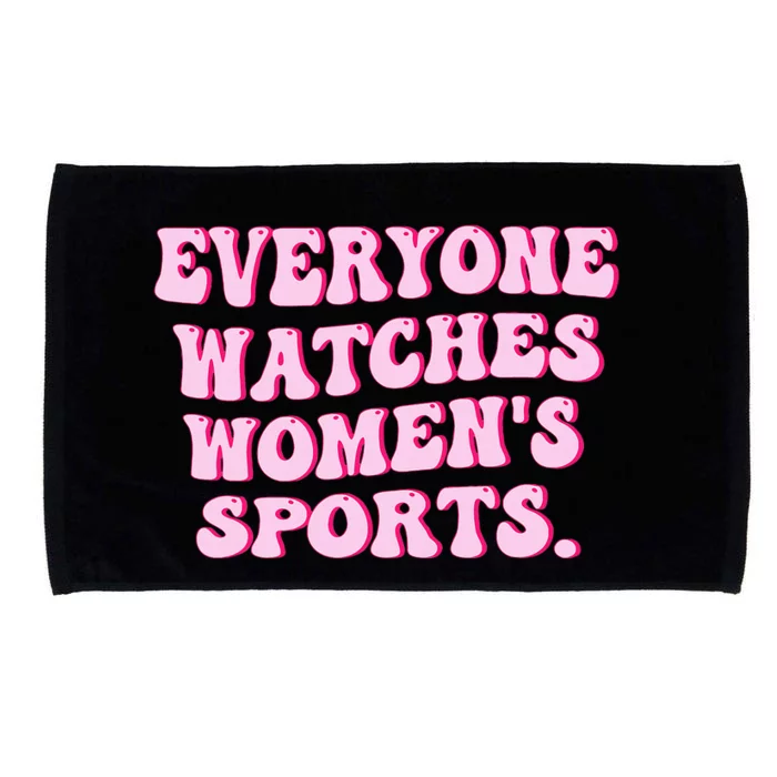 Everyone Watches Women Sports Microfiber Hand Towel