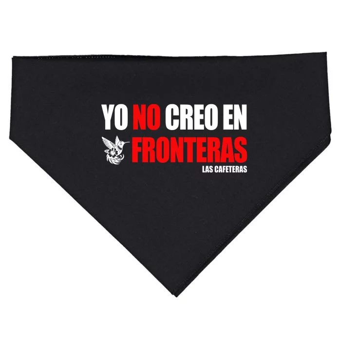 Ellison Wear Yo No Creo En Fronteras USA-Made Doggie Bandana