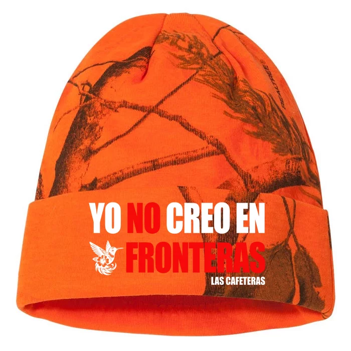 Ellison Wear Yo No Creo En Fronteras Kati - 12in Camo Beanie