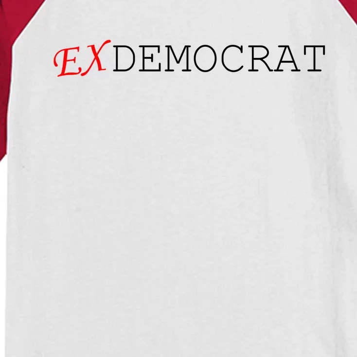 Ex Democrat Kids Colorblock Raglan Jersey