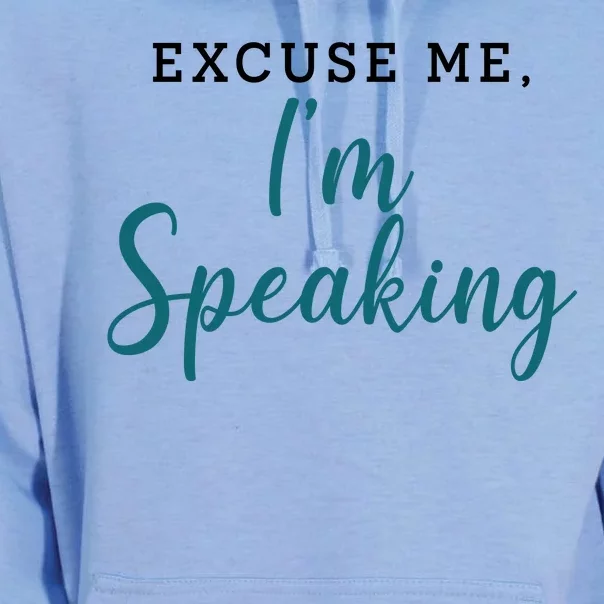 Excuse Me I'm Speaking Kamala Harris Quote Vice President Debate Unisex Surf Hoodie