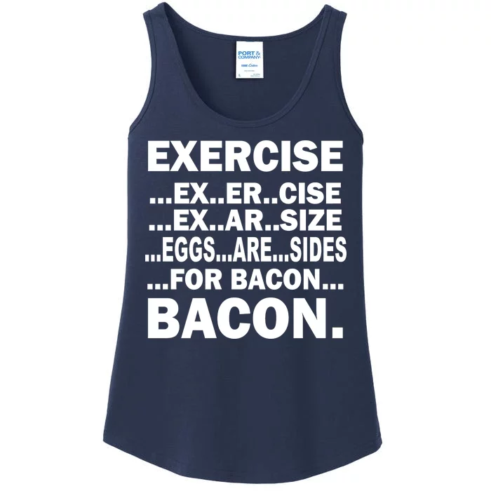 Exercise Eggs Are Sides For Bacon Ladies Essential Tank