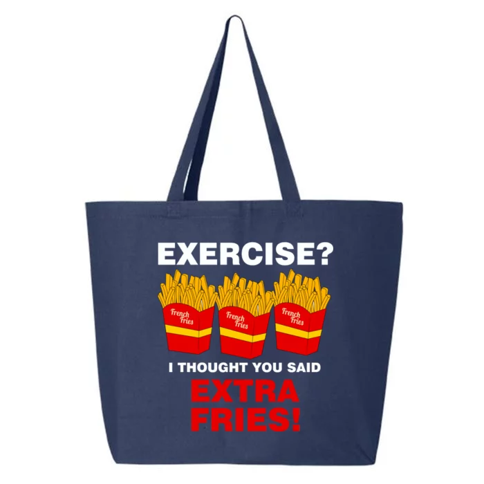 Exercise I Thought You Said French Fries 25L Jumbo Tote